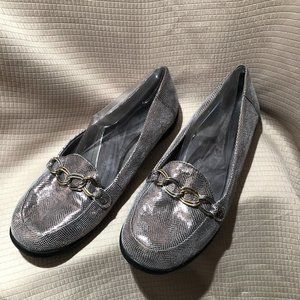 Vionic women loafers metallic leather, 10